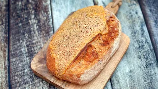 Delicious SOURDOUGH bread with CHEDDAR - recipe for an AWESOME BREAD