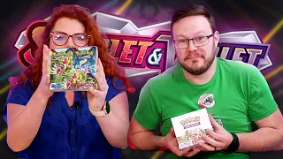 DAY 1 NEW POKEMON RELEASE!! - Scarlet/Violet Booster Box Open