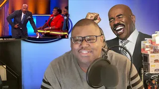 IMTHADDIUS Reaction to Steve Harvey threatens Family Feud producers! "You're gonna pay for that!"