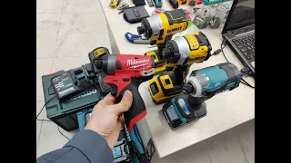 Какой винтоверт выбрать? Makita Dewalt Milwaukee