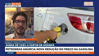 Pedro Rodrigues | Petrobras anuncia nova redução no preço da gasolina
