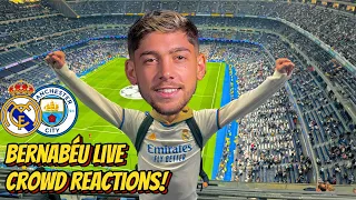 🚨6 GOAL THRILLER AT THE BERNABÉU😱 Real Madrid v Man City Champions League Live Crowd Reactions Vlog!