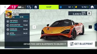 Asphalt 9:Legends All cars-2022 (Class S,A,B,C,D)