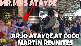 GET TOGETHER NG MGA ATAYDE,ARJO ATAYDE AT COCO MARTIN MULING NAGKASAMA DAHIL KAY FERNANDO POE