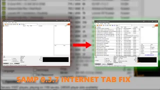 SAMP 0.3.7 INTERNET TAB FIX | НЕ РАБОТАЕТ ВКЛАДКА ИНТЕРНЕТ В САМП?