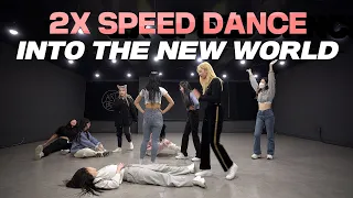 [2배속 커버댄스] 소녀시대 SNSD - 다시 만난 세계 Into The New World | 2x Speed Dance Cover