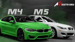 Funda Arar - Ah Yararsızım Ayarsızım (Samet Ervas Remix) | Bmw M4 with Bmw E60 M5 | Asetto Corsa