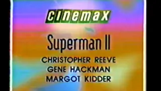 7/3/1994 Cinemax Promos "Gene Hackman" "True Romance" "Amityville: A New Generation"