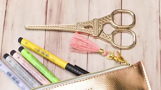 DIY Embroidery Floss Tassel by LeslieWritesItAll