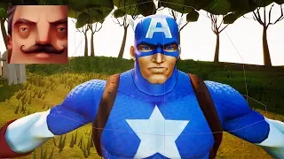 Hello Neighbor - New Neighbor Captain America Act 1