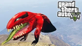 ENCONTREI o CACHORRO DO VENOM no GTA 5 !! (Filme / 2018)