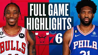 Game Recap: Bulls 109, 76ers 105