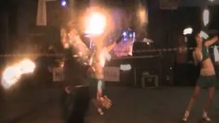 Огненное шоу Алматы, LED FIRE PROJECT