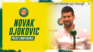 Novak Djokovic - Press Conference after Round 3 I Roland-Garros 2023