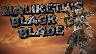 Elden Ring: Maliketh's Black Blade (Weapon Showcase Ep.76)