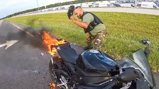 DREAM BIKE ON FIRE | EPIC, ANGRY, KIND & AWESOME MOTORCYCLE MOMENTS | Ep.13