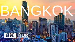 Bangkok, Thailand 🇹🇭 in 8K HDR 10 BIT ULTRA HD Drone Video (60 FPS)