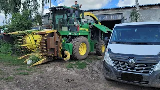 Кормушка John Deere 7250-Підготовка до продажу комбайна! Усунення маленьких недоліків