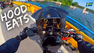 Crossing Borders ON A WHEELIE! (#HoodEats Eps. 51)