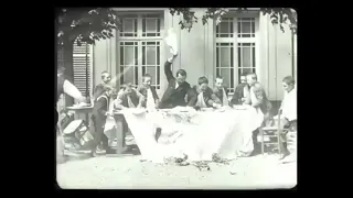 Au réfectoire (1897) Scene in Boarding School (Pathé)