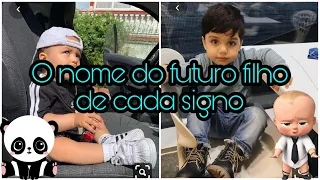 O Nome do futuro filho de cada signo- Mundo dos Signos