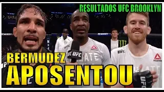 Dennis Bermudez x Te Edwards / RESULTADOS DAS PRIMEIRAS LUTAS UFC BROOKLYN