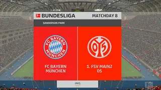 FIFA 23 # Bundesliga # FC Bayern vs FSV Mainz 05 # 29 October 2022 # Full Game