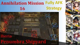 Annihilation 16 Penumbra Shipyard | 6 OP Trust Farm | AFK Strategy [Arknights]