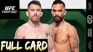 UFC Nashville Predictions: Sandhagen vs Font Full Card Betting Breakdown