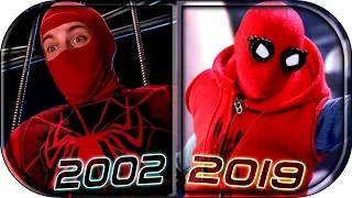 EVOLUTION of SPIDER-MAN First Suits/Costumes in Movies Cartoons TV (1981-2019) All Spider-man Suits