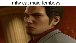 cringe anime memes replaced with yakuza