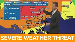 New Orleans Weather: Significant risk of severe weather Tuesday