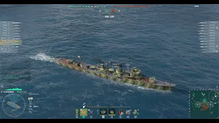 World Of Warships.  Greed Loses Games. Hatsuharu