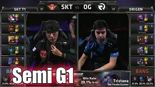 SK Telecom T1 vs Origen | Game 1 Semi Finals LoL S5 World Championship 2015 | Origen vs SKT T1 G1