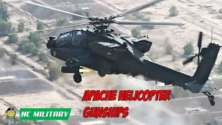 Apache Gunships Conducts a Combined Arms Live Fire Exercise
