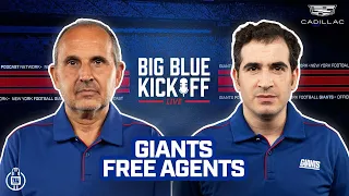 Current New York Giants Free Agents | Big Blue Kickoff Live