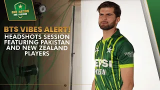 🎬 BTS vibes alert! 🚨 | Headshots Session featuring Pakistan and New Zealand Players | PCB | MA2A