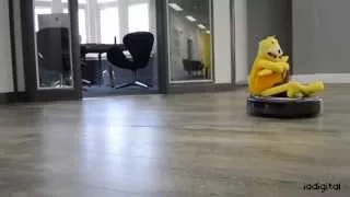 Flat Eric on DJ Roomba