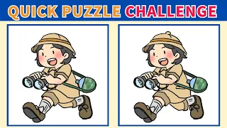 【Spot the Differnce】Put Your Observation Skills to the Test | Quick Spot the Difference