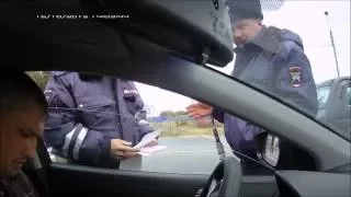 Lawlessness and bribes to traffic police office in Volgograd.