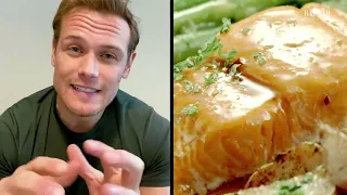 Tout ce que Sam Heughan mange en une journée. Harper’s BAZAAR