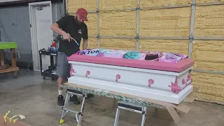 Meet the man who helped create custom caskets for victims of Uvalde school shooting