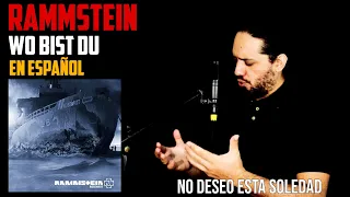 TEMA PATROCINADO | RAMMSTEIN: Wo Bist Du | Cantada EN ESPAÑOL