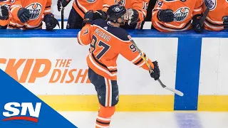 Connor McDavid Scores To Notch His First Career Playoff Hat-Trick