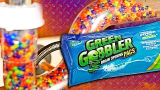 CAN GREEN GOBBLER UNCLOG 50,000 ORBEEZ?