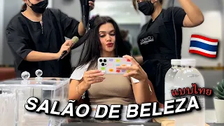 Fui em um SALÃO DE BELEZA na TAILÂNDIA! Muito diferente