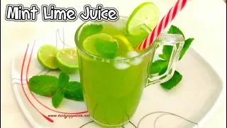 Lemon Mint Juice | Weight Loss | Mint Lemonade Recipe | Refreshing Summer Drink