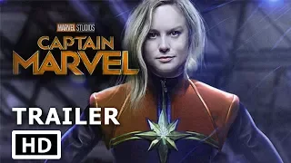 Marvel's Captain Marvel - Concept Trailer (2019) BRIE LARSON Movie (Fan Made)