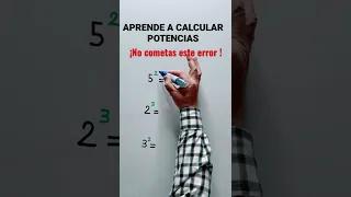 Aprende a CALCULAR POTENCIAS