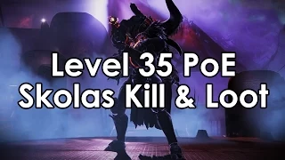 Destiny House of Wolves: Prison of Elders Level 35 - Skolas Kill and Loot (Solar Burn)